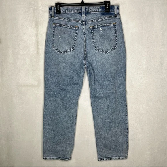 Abercrombie & Fitch Ankle Straight Ultra High Rise Jeans‎ - Picture 6 of 6